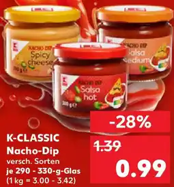 Kaufland K-CLASSIC Nacho-Dip Angebot