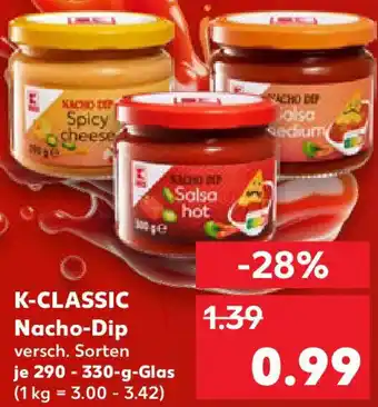 Kaufland K-CLASSIC Nacho-Dip Angebot