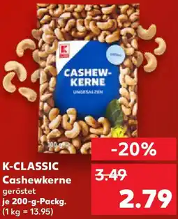 Kaufland K-CLASSIC Cashewkerne Angebot