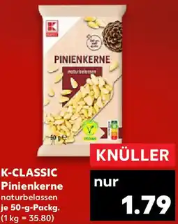 Kaufland K-CLASSIC Pinienkerne Angebot