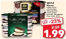 Kaufland NESTLÉ Mousse Angebot