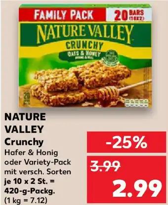 Kaufland NATURE VALLEY Crunchy Angebot
