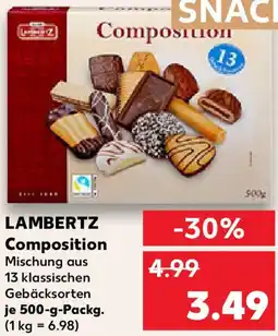 Kaufland LAMBERTZ Composition Angebot