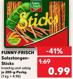 Kaufland FUNNY-FRISCH Salzstangen Sticks Angebot