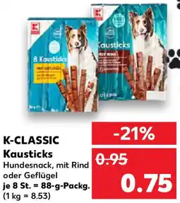 Kaufland K-CLASSIC Kausticks Angebot