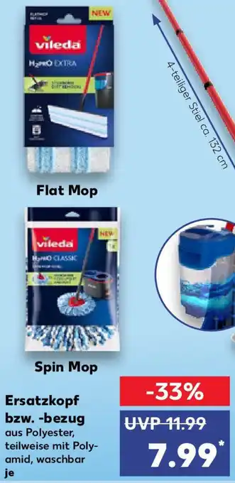 Kaufland Vileda Ersatzkopf bzw. -bezug Angebot