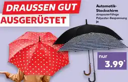 Kaufland Automatik Stockschirm Angebot