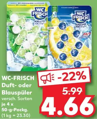 Kaufland WC-FRISCH Duft- oder Blauspüler Angebot