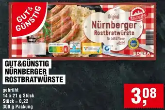 Handelshof Gut&günstig nürnberger rostbratwürste Angebot