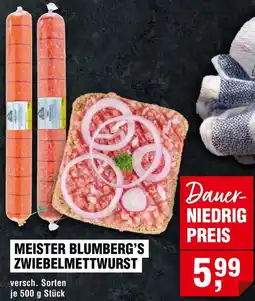 Handelshof Meister blumberg's zwiebelmettwurst Angebot