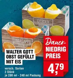 Handelshof Walter gott obst gefüllt mit eis Angebot