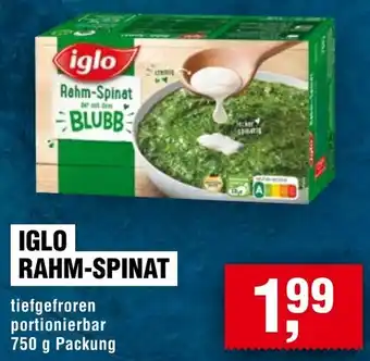 Handelshof Iglo rahm-spinat Angebot