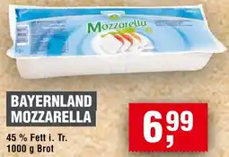 Handelshof Bayernland mozzarella Angebot