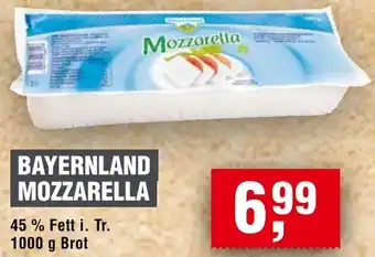 Handelshof Bayernland mozzarella Angebot