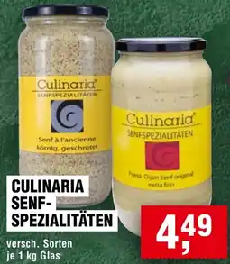 Handelshof Culinaria senf- spezialitäten Angebot