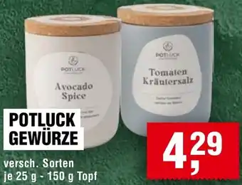 Handelshof Potluck gewürze Angebot