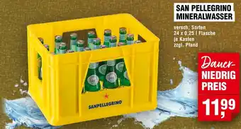 Handelshof San pellegrino mineralwasser Angebot