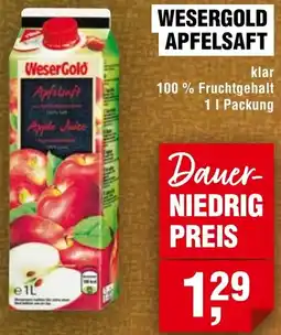 Handelshof Wesergold apfelsaft Angebot