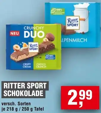 Handelshof Ritter sport schokolade Angebot