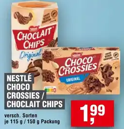 Handelshof Nestlé choco crossies / choclait chips Angebot