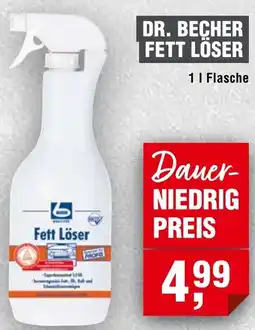 Handelshof Dr. becher fett löser Angebot