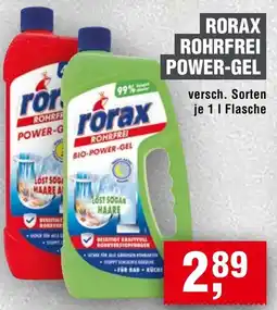 Handelshof Rorax rohrfrei power-gel Angebot