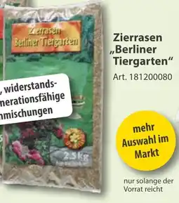 Sonderpreis Baumarkt Zierrasen ,,Berliner Tiergarten" Angebot