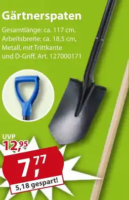 Sonderpreis Baumarkt Gärtnerspaten Angebot
