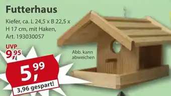 Sonderpreis Baumarkt Futterhaus Angebot