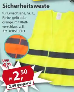 Sonderpreis Baumarkt Sicherheitsweste Angebot