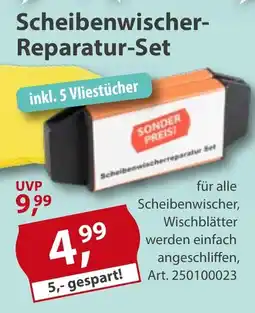 Sonderpreis Baumarkt Scheibenwischer- Reparatur-Set Angebot