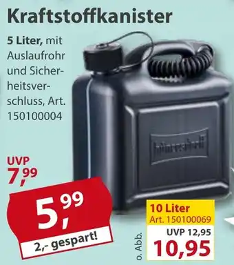 Sonderpreis Baumarkt Kraftstoffkanister Angebot