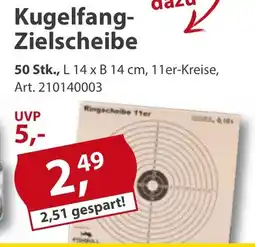 Sonderpreis Baumarkt Kugelfang- Zielscheibe Angebot