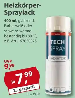 Sonderpreis Baumarkt Heizkörper- Spraylack Angebot