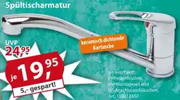 Sonderpreis Baumarkt Armatur-Serie ,,Speed" Spültischarmatur Angebot