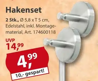 Sonderpreis Baumarkt Hakenset Angebot