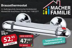 Sonderpreis Baumarkt Brausethermostat Angebot