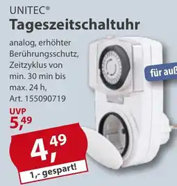 Sonderpreis Baumarkt UNITEC Tageszeitschaltuhr Angebot