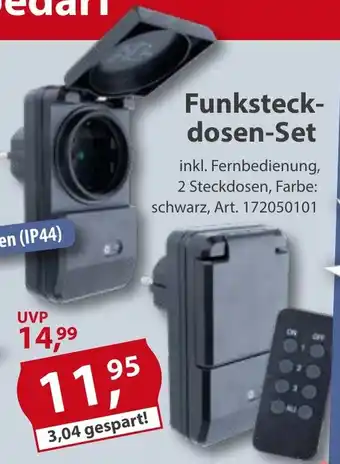 Sonderpreis Baumarkt Funksteckdosen-Set Angebot