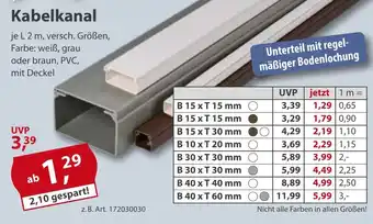 Sonderpreis Baumarkt Kabelkanal Angebot