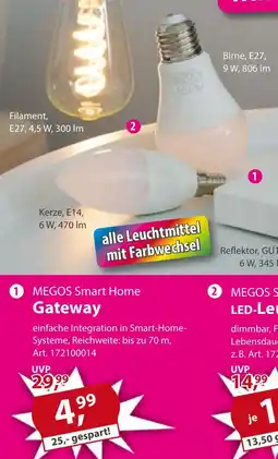 Sonderpreis Baumarkt MEGOS Smart Home Gateway Angebot