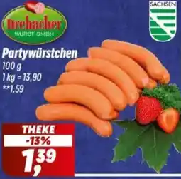 Simmel Drebacher Partywürstchen Angebot