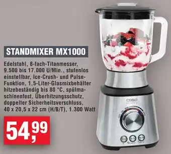 Handelshof Caso standmixer MX1000 Angebot