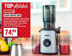 Handelshof Unold slow-juicer sam Angebot