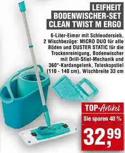 Handelshof Leifheit bodenwischer-set clean twist m ergo Angebot
