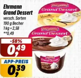 Simmel Ehrmann Grand Dessert Angebot