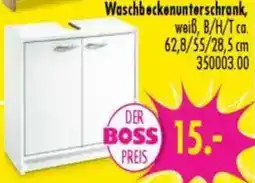 Möbel Boss Waschbeckenunterschrank Angebot