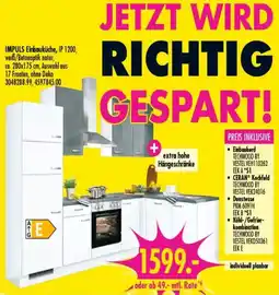 Möbel Boss IMPULS Einbauküche Angebot