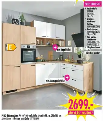 Möbel Boss PINO Einbauküche Angebot