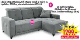Möbel Boss Ecksofa Latina mit Funktion Angebot
